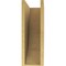 Ekena Millwork 7"W x 14"D x 21"H Classic Durham Rough Cedar Woodgrain TimberThane Corbel, Primed Tan CORUR07X14X21DURRCPR - alternate 4
